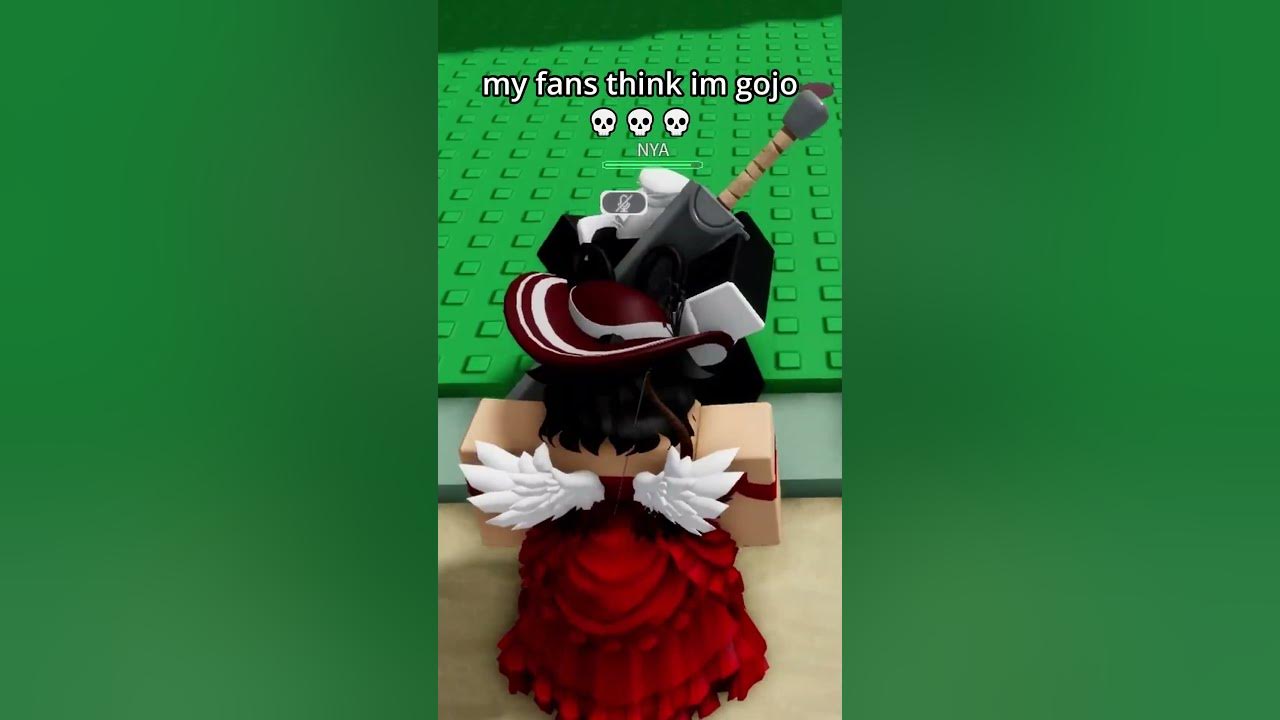 Gojo backshots meme roblox shorts youtube
