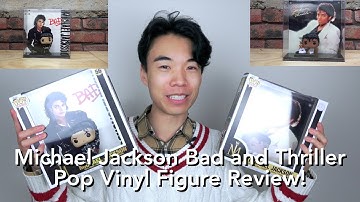 Michael Jackson Thriller and Bad NEW Pop Vinyl Double Review - The Best MJ Pops So Far!