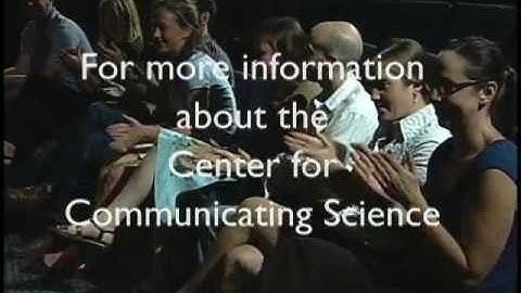 Improvisation for Scientists: Workshops by Alan Alda and the Center for Communicating Science