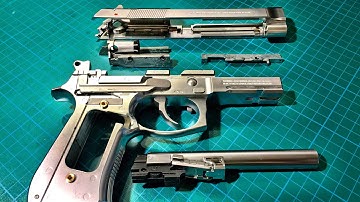Tokyo Marui M9A1 Disassembly & Re-assembly Step By Step - Airsoft