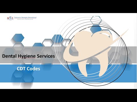 CDT Codes for Dental Hygiene Services