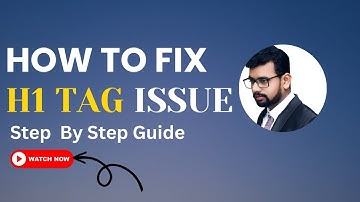 How to Fix H1 Tag in WordPress and How to Fix H1 Tag in shopify (2024) Step by step Guide