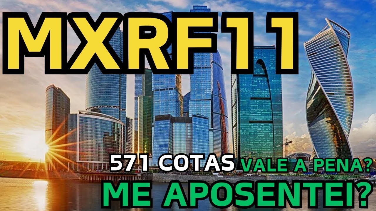 MXRF11 • 571 COTAS VALE A PENA? JÁ DA PRA APOSENTAR?