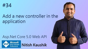 Add a new controller in the application | ASP.NET Core 5.0 Web API Tutorial