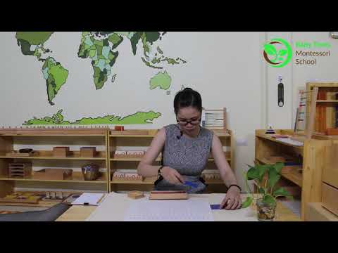 Video Hướng dẫn sử dụng giáo cụ Montessori: Bảng phép cộng. - youtube