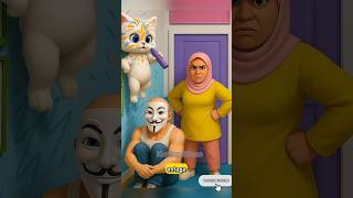 Kucing Gemoy Dan Ayah Di Marahin Ibu Auto Kabburr 🤣😹