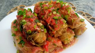 Charuto De Repolho-Gostoso, Prático E Rende Muito