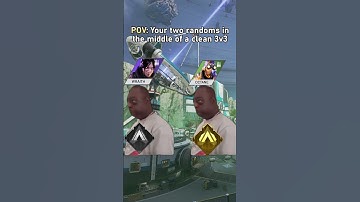 Your two randoms in the middle of a clean 3v3! 😂 Apex Legends Memes #shorts