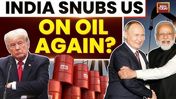 India Snubs Trump On Russian Oil Again: After Trump
