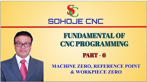 MACHINE ZERO, REFERENCE POINT & WORKPIECE ZERO