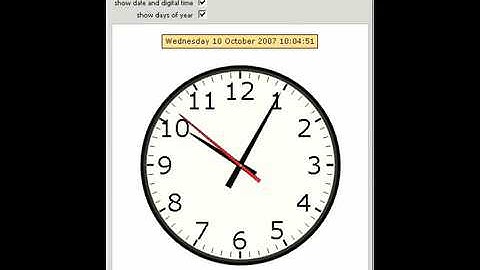 An Automatic Analog/Digital Clock