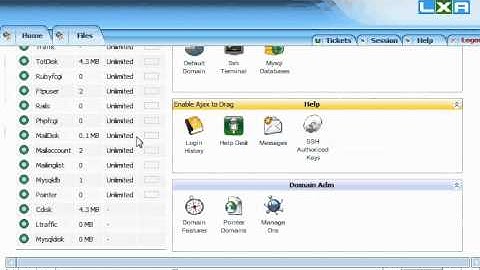 How to add a parked domain in LxAdmin - LXAdmin Tutorials