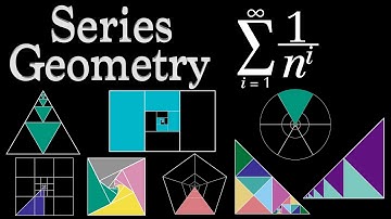 Beautiful Geometry behind Geometric Series (8 dissection visual proofs without words) #math #series