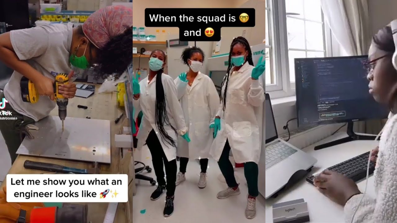 Black Women in STEM TikTok Compilation