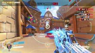 Soldier 76, quintuple kill