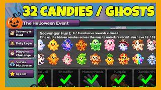 REALISTIC HAND RP ALL CANDIES [ The HALLOWEEN Event Locations ] Roblox screenshot 5