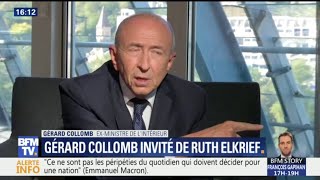 Gérard Collomb "reste dans un rapport d'amitié" avec Emmanuel Macron