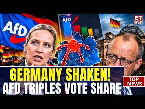 GERMANY’S POLITICAL EARTHQUAKE! AfD Makes Major Gains in Lower Saxony | ET Now | World News