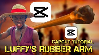 LUFFY'S Long Rubber Arm Fx CAPCUT TUTORIAL | Recreating luffy's gum gum pistol. screenshot 4