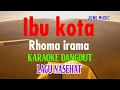 IBU KOTA || H.RHOMA IRAMA || KARAOKE  DANGDUT NADA PRIA