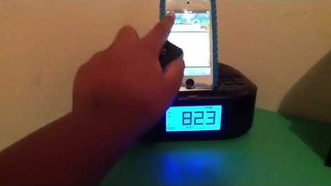 Memorex AM/FM Clock Radio ipod dock Review