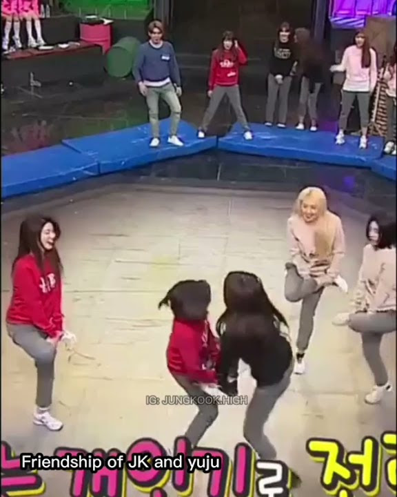 the precious friendship of jungkook and yuju 🥺