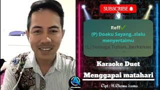 MENGGAPAI MATAHARI | Karaoke duet cewe | SMULE