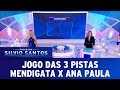 Jogo das 3 Pistas com Mendigata e Ana Paula | Programa Silvio Santos (27/08/17)