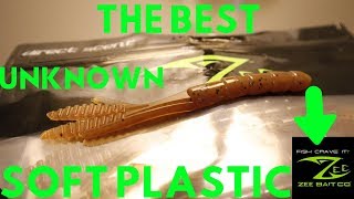 The BEST UNKNOWN Soft Plastic | Zee Baits | MUST SEE