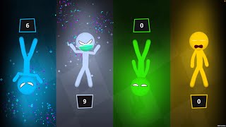 Stickman Party Random MINIGAMES | Funny MiniGames, 1 2 3 4 | RANDOM Championship Walkthrough Part 4 screenshot 4