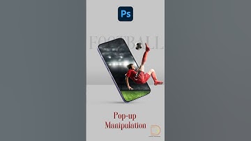 Pop Out Mobile Screen Effect Photoshop - Photoshop Tutorial #shorts
