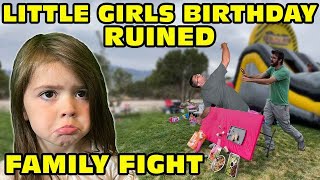 Little Girl's Birthday Ruined By Family FIGHT! - Lived To Regret It...