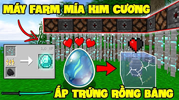 MINECRAFT KỴ SĨ RỒNG 2 - TẬP 9 | MÁY FARM MÍA KIM CƯƠNG, ĐI TÌM TRỨNG RỒNG QUÝ VÀ RẮN BIỂN KHỔNG LỒ
