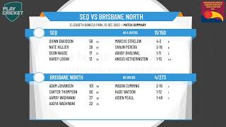Qjc Southern Championships - U13 Boys Southern Challenge - Round 3 - Seq V Brisbane North
