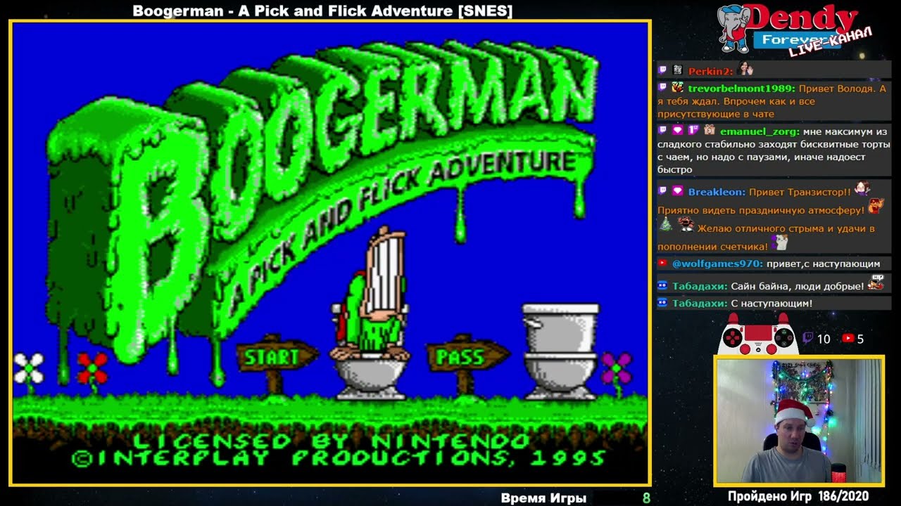 [187/2020] Boogerman: a Pick and Flick Adventure (SNES)