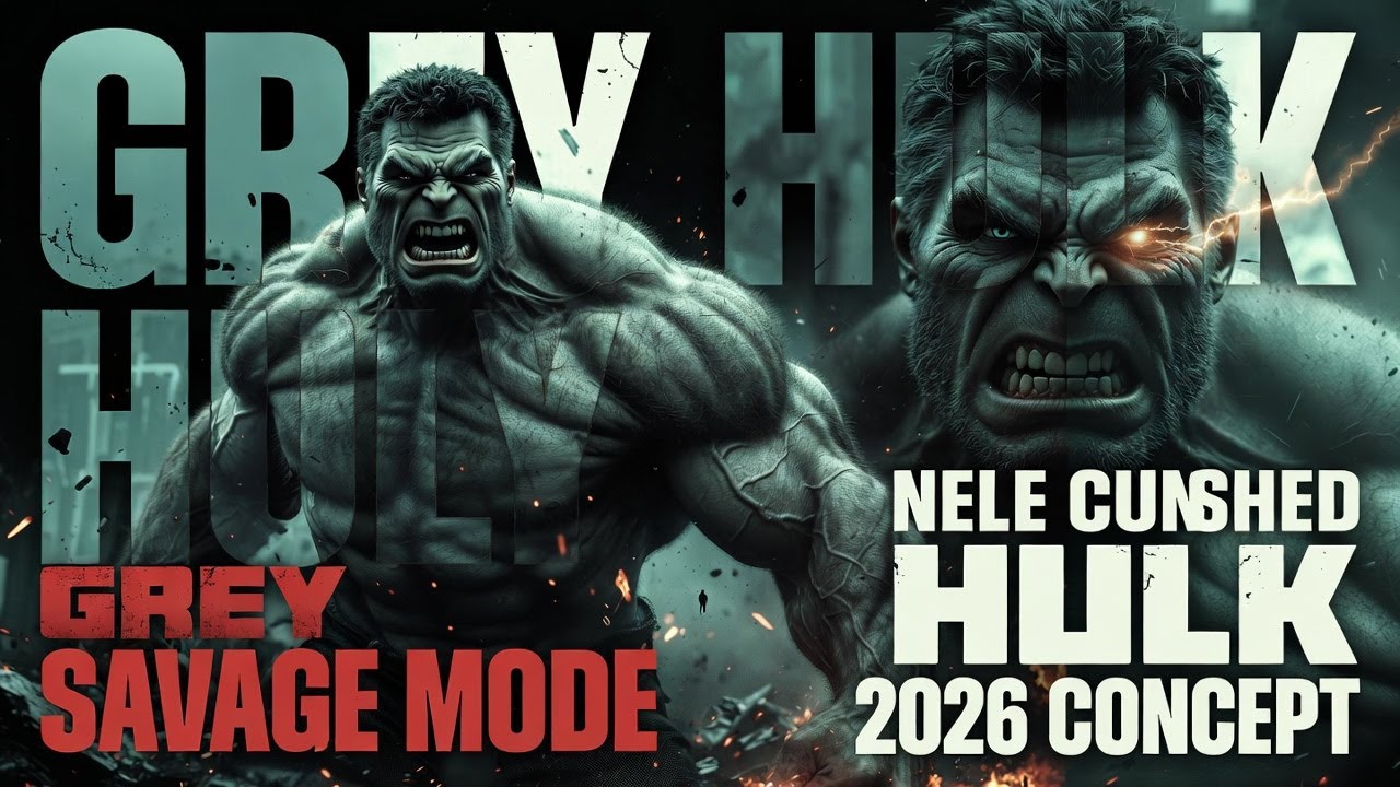 GREY HULK (2026) – Concept Trailer | Savage Power Awakens | Marvel Fan Made