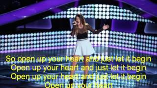 Mia Pfirrman - Unconditionally - The Voice 7(Lyrics)