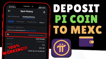 How to Deposit Pi Network Coin to MEXC