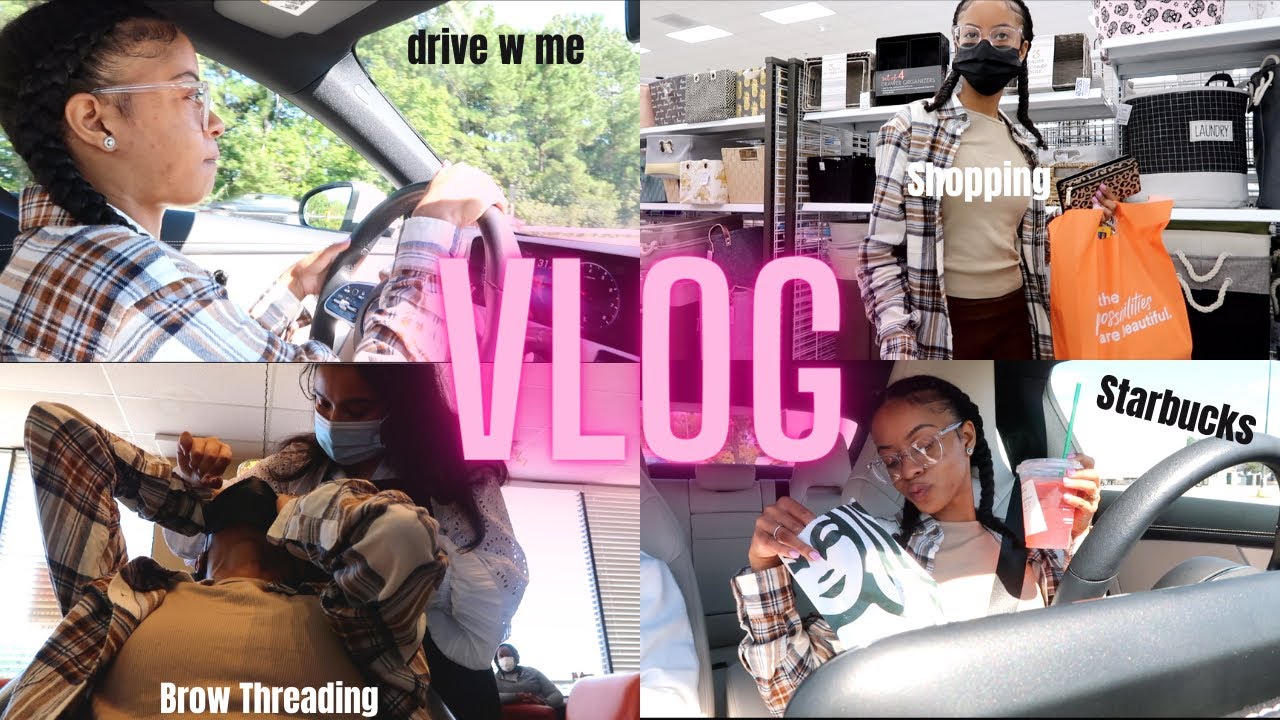 DRIVE WITH ME VLOG HOME DECOR SHOPPING + STARBUCKS + CAR WASH YouTube
