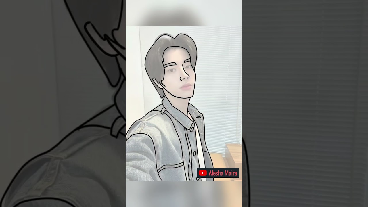 Tutorial Menggambar Anime Jake Enhypen 