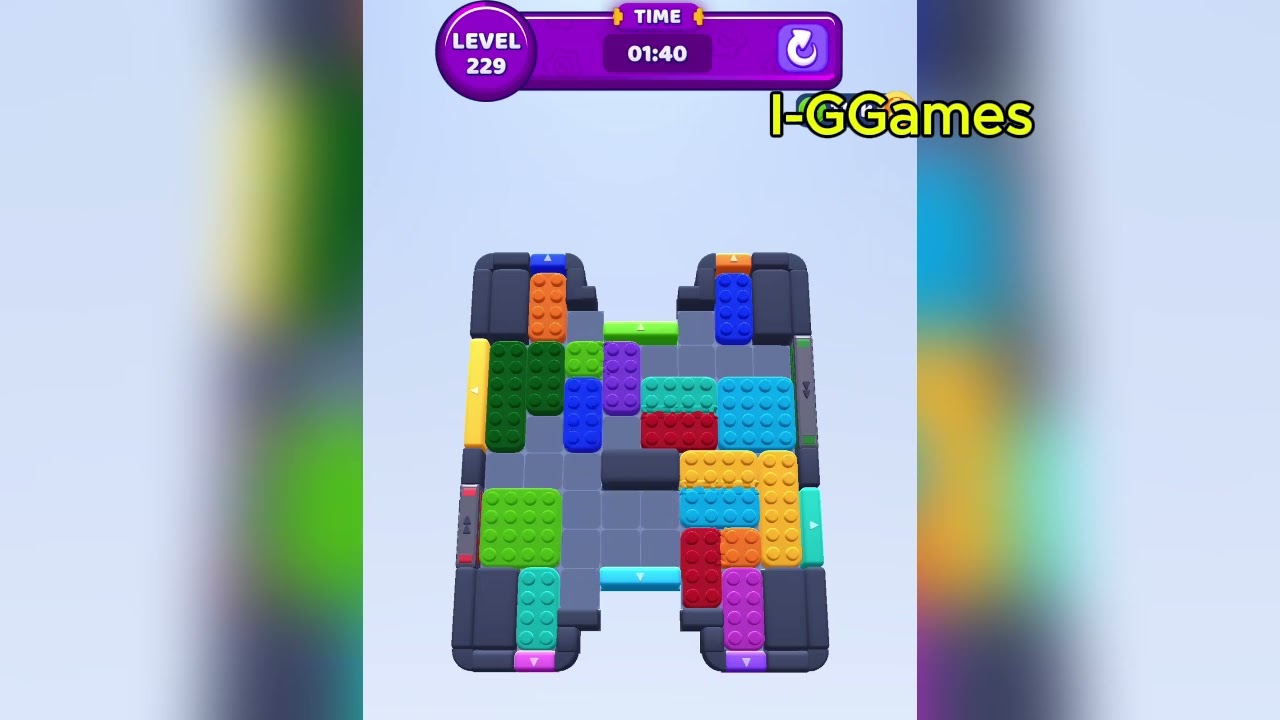 Color Block Jam Level 229 - YouTube
