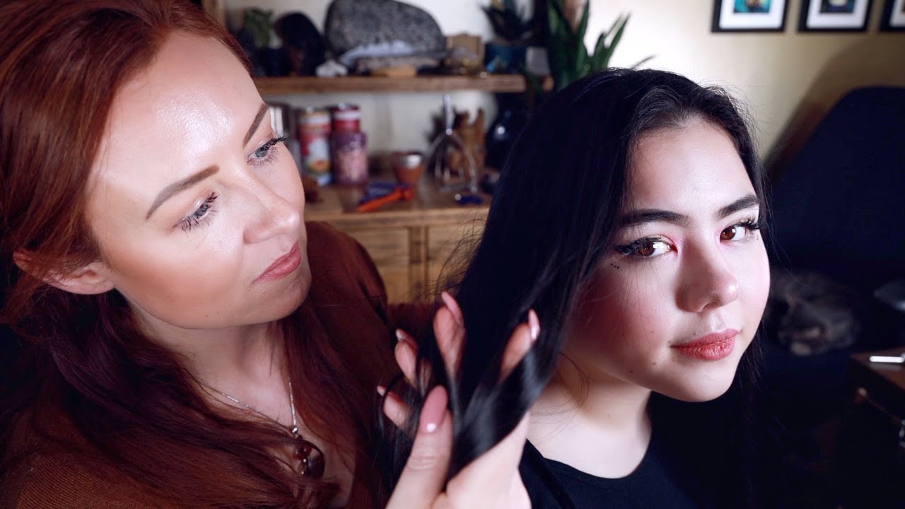 At Home ASMR Hair Tutorial 🌟 Brushing, Massage, Scratching, Sounds