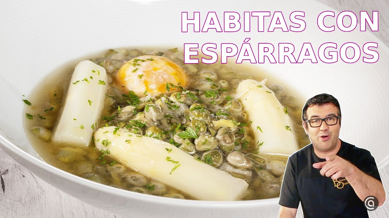Habitas con espárragos, una receta con huevo sana y deliciosa // Cocina Abierta