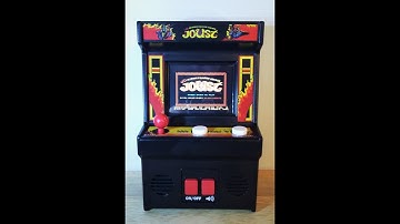 Joust Basic Fun Mini Arcade Game Play and commentary