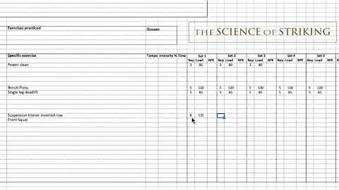 Load Monitoring for Combat Athletes - Part 2c