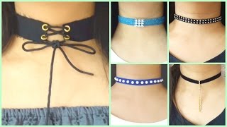 10 DIY Chokers | Easy and Cheap