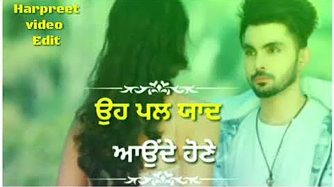 Dil Vichon || Gurjinder|| New punjabi Whatsapp status 2018