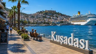 Türkiye’nin En Güzel Sahil Kasabalarından Biri! | Kuşadası Walking Tour 🇹🇷