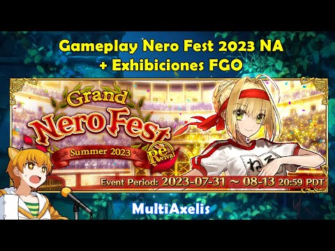 El Gran Festival NERO FEST 2023 FGO - Ha Comenzado ! (Parte 7) || Stream FGO 1225  @MultiAxelis