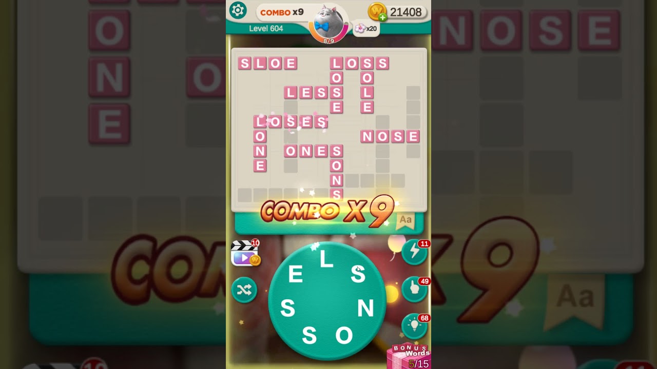 WORD VILLAS level 604